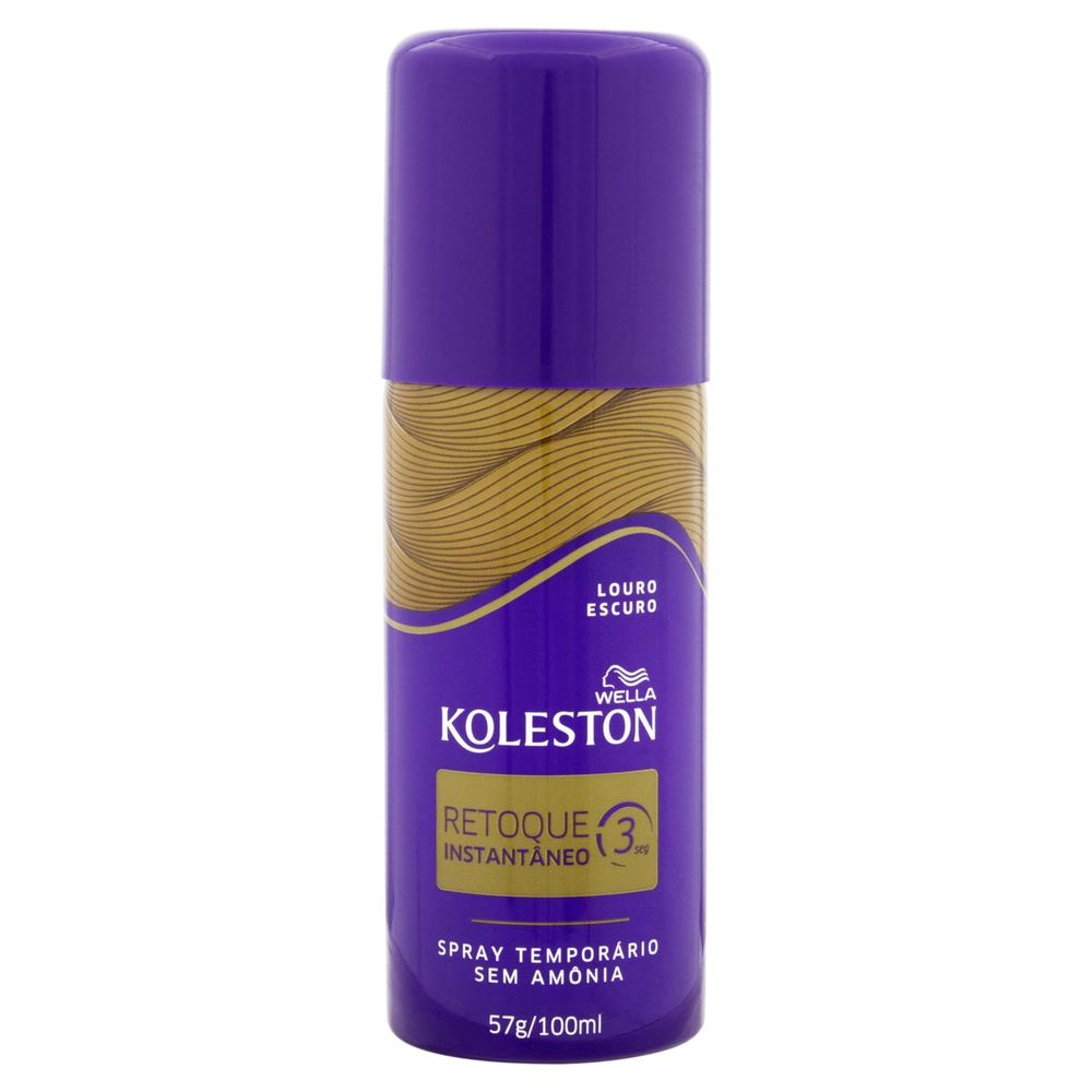 Koleston Spray Retoque Instantaneo Louro Escuro 100 Ml drogariamoderna
