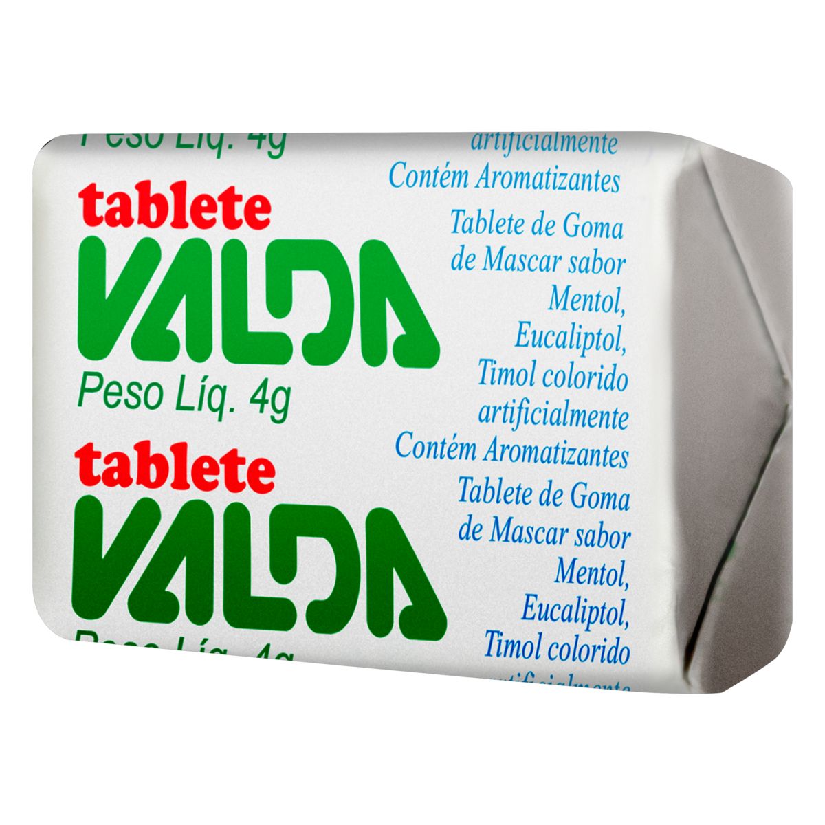 Tablete Valda 1 Unidade 4g