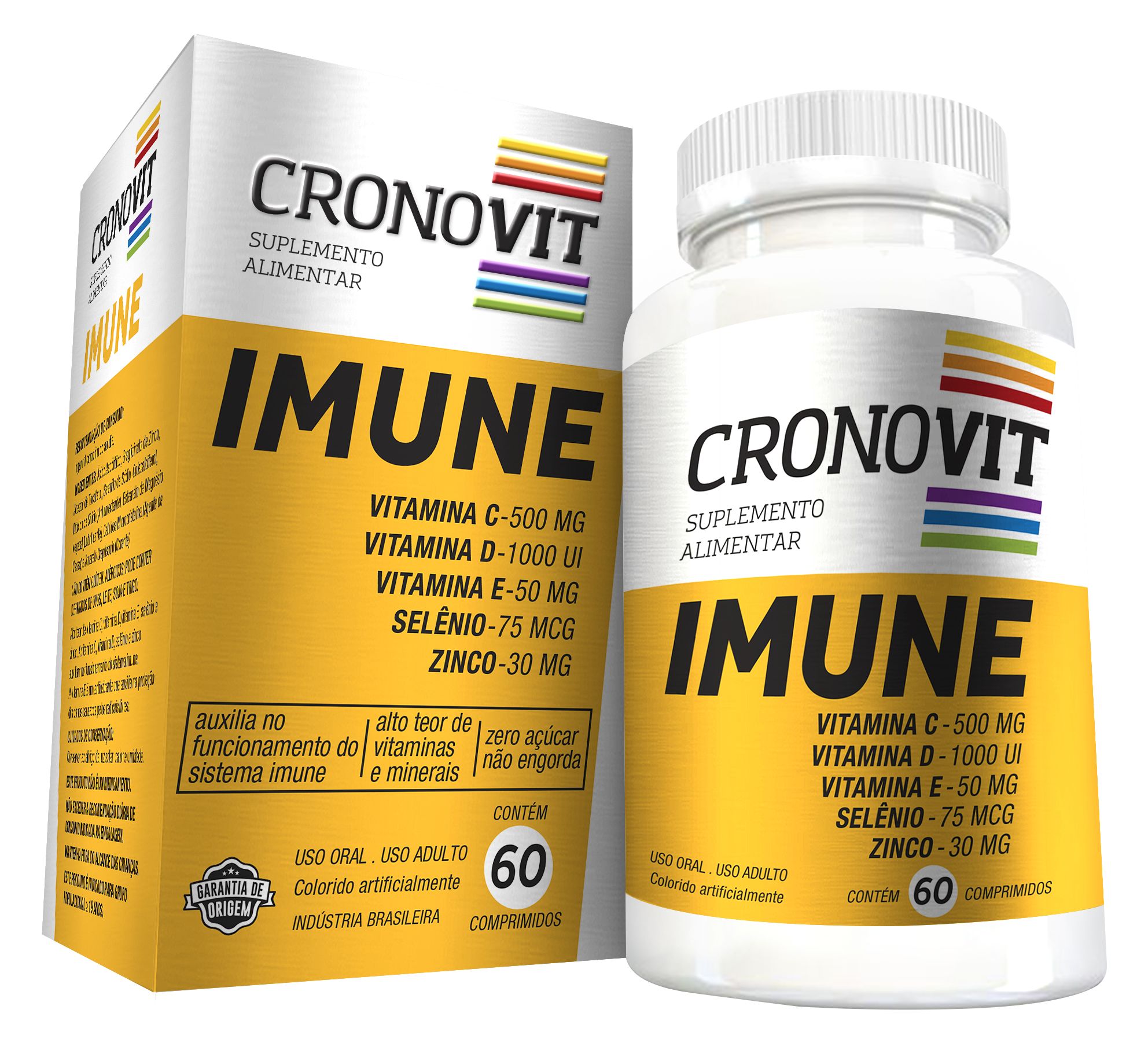 Cronovit Imune Frasco Com 60 Comprimidos