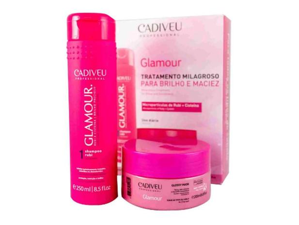 Cadiveu Glamour Kit - Shampoo + Máscara Capilar